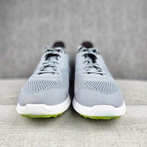 FootJoy FJ Golf Men Size 9-W (EU42 W) Flex Gray Spikes less Design